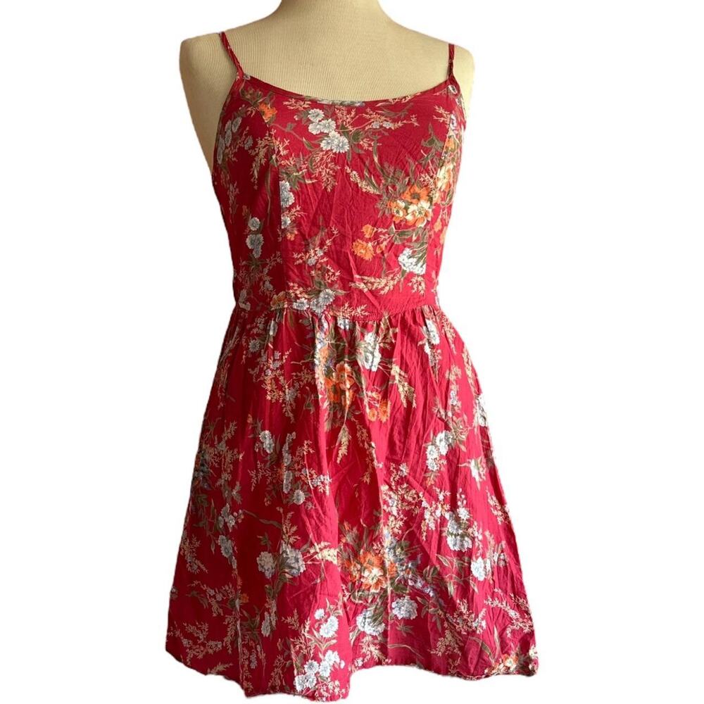 Womens Dress Size Small Sun Summer Flirty Beach Resort Girly Floral Garden Party